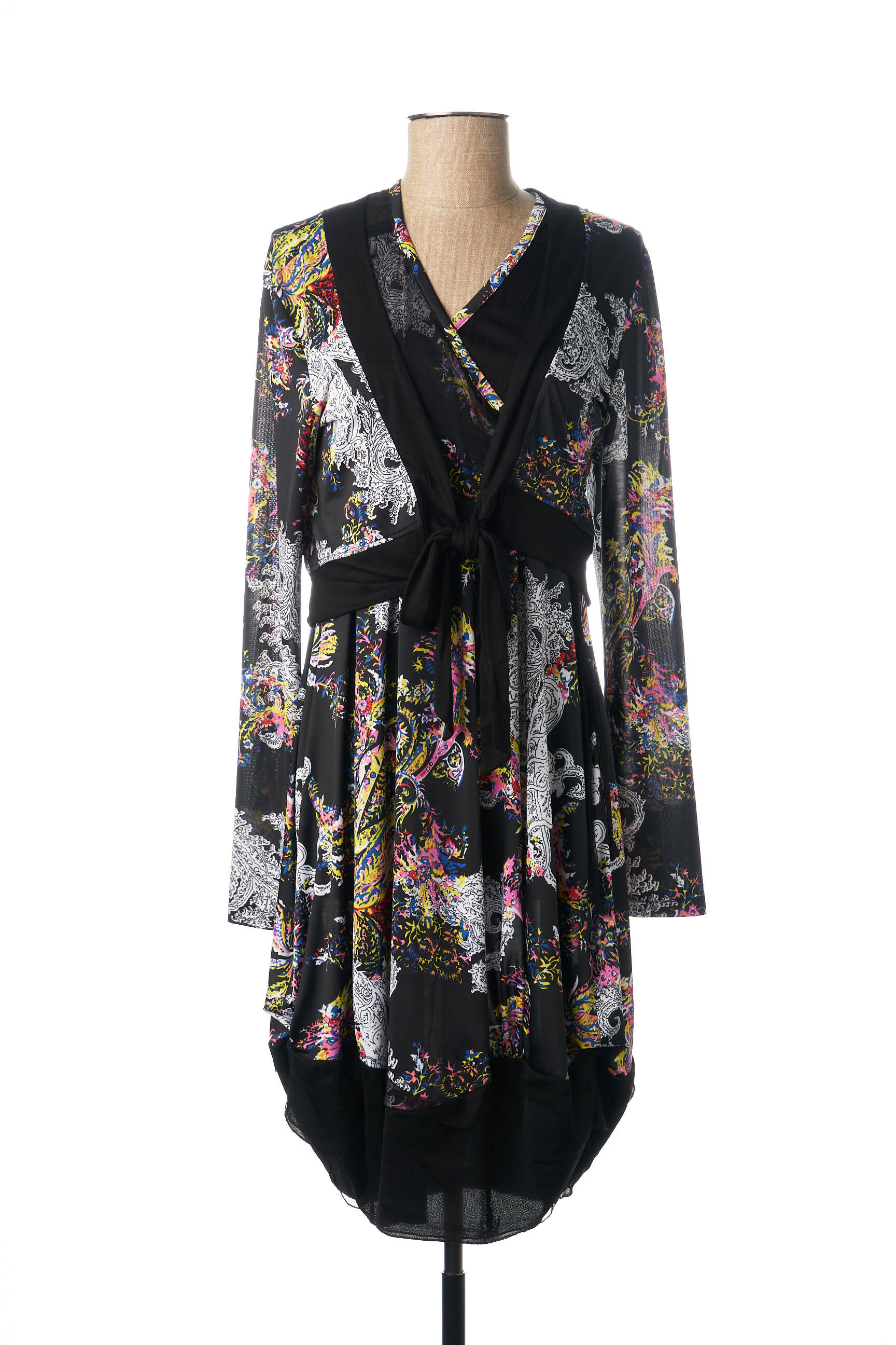 Double Jeu Ensembles Robe Femme couleur noir
