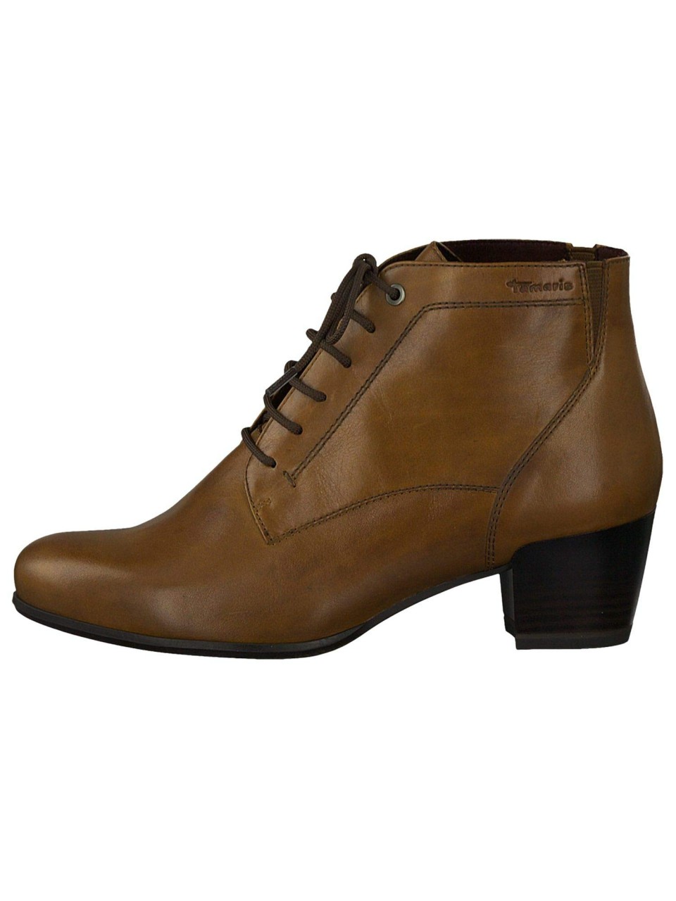 TAMARIS Schnür-Stiefeletten braun Da.-Stiefel