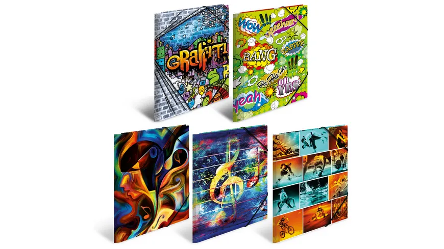 HERMA Sammelmappe A4 PP ArtLine sortiert