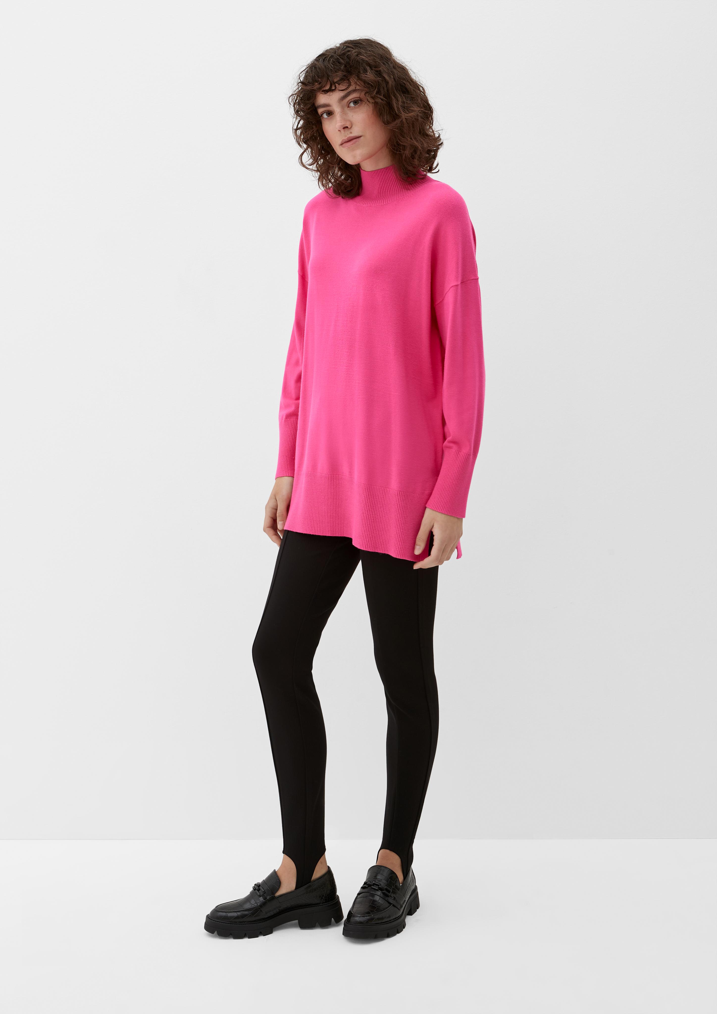 Rollkragenpullover aus Viskosemix  2125704-4424