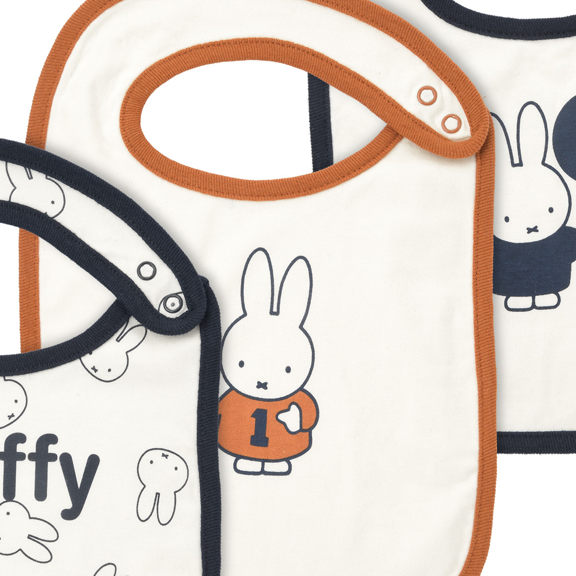 3 Miffy Lätzchen im Set