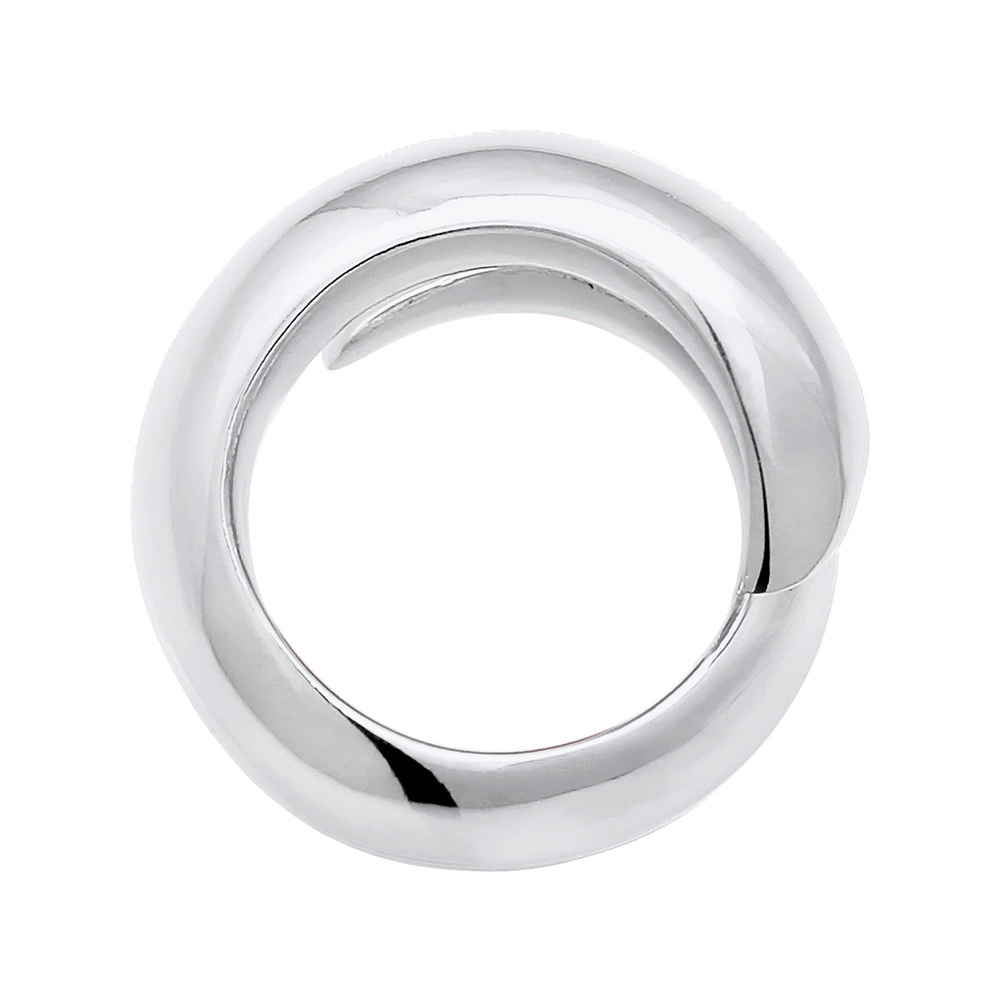 Nenalina Nenalina Bague Wickelring Glänzend Modern Statement 925 Silber Bague