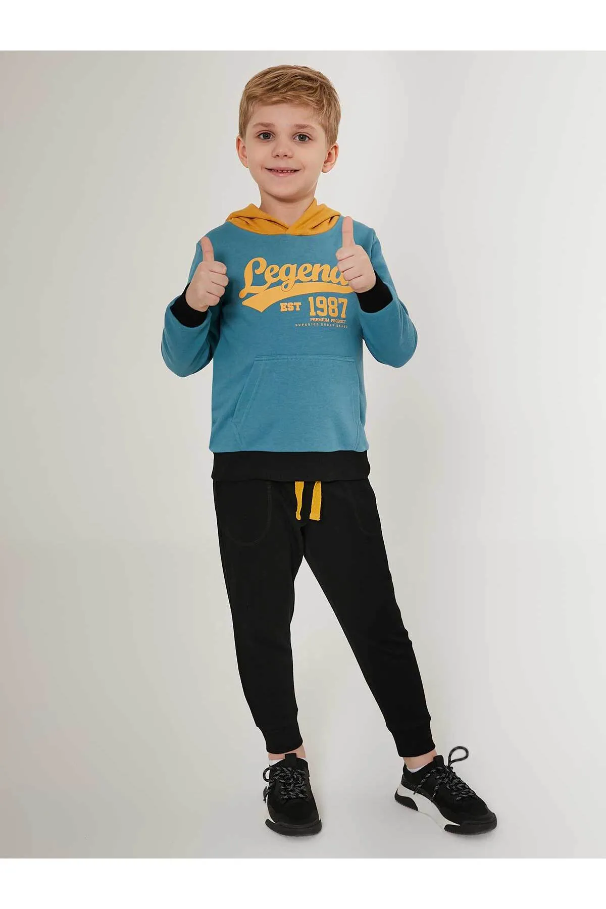 ROLY POLY  Trainingsanzug-Set für Jungen im Alter von 2–7 Jahren, Farbe Petrol