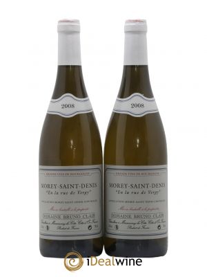 Morey Saint-Denis En la Rue de Vergy Bruno Clair (Domaine)  2008 - Lot de 2 Bouteilles