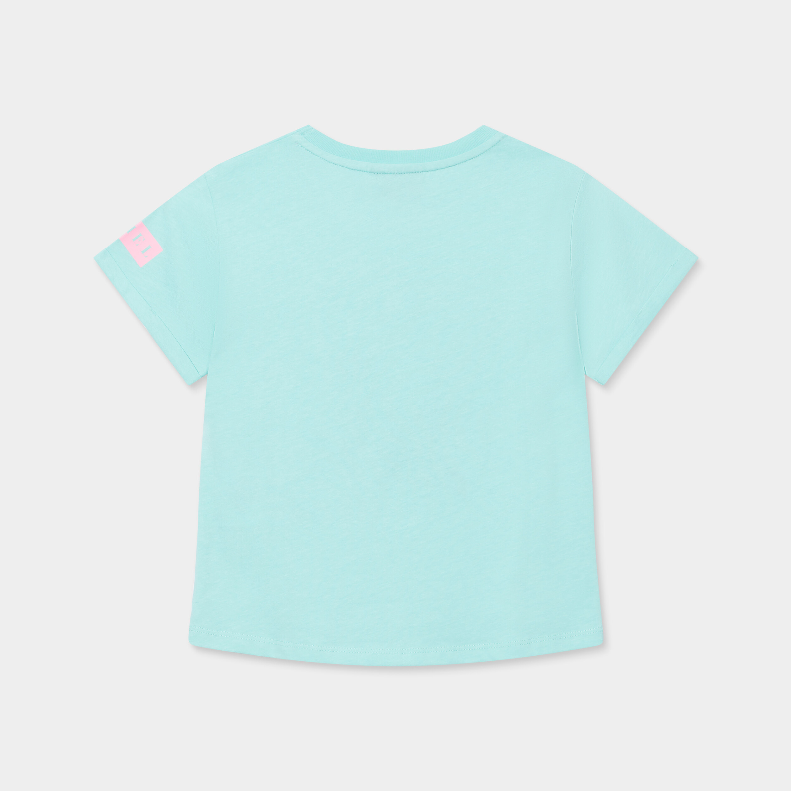 T-shirt droit coton La Petite Sirène vert fille | La Halle