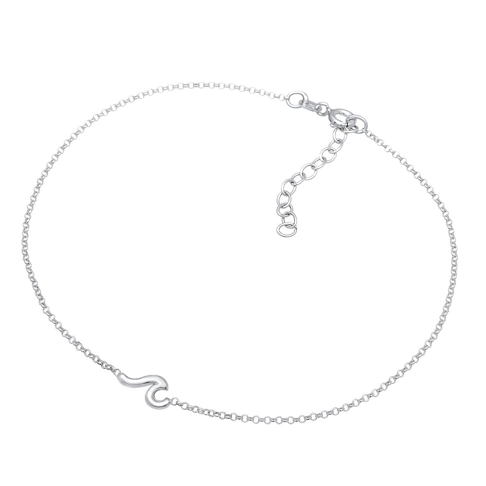 Elli Elli Bracelet de Cheville Femmes Bracelet de cheville Pendentif Vagues Maritimes  Bijoux