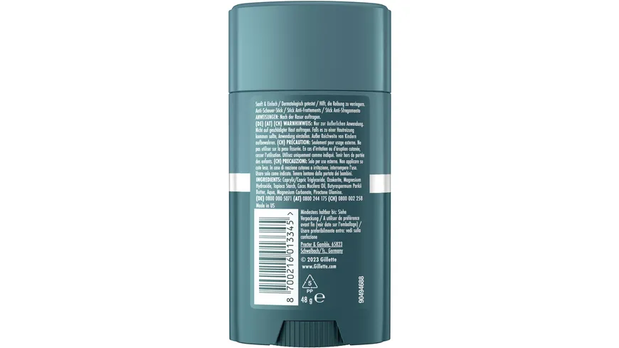 Gillette Intimate Anti-Scheuer Stick 48 g