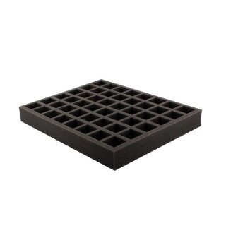 50 mm Full-Size Schaumstoffeinlage mit 48 Fächern für Zombicide