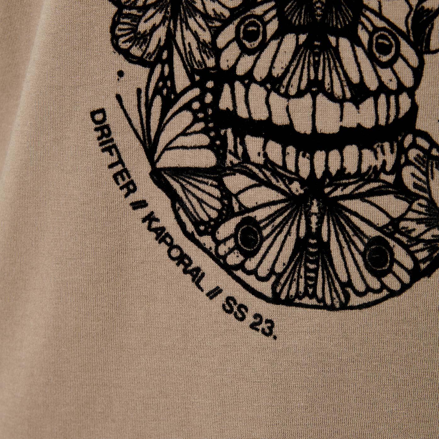 CLAES  T-shirt kaki Homme en 100% coton