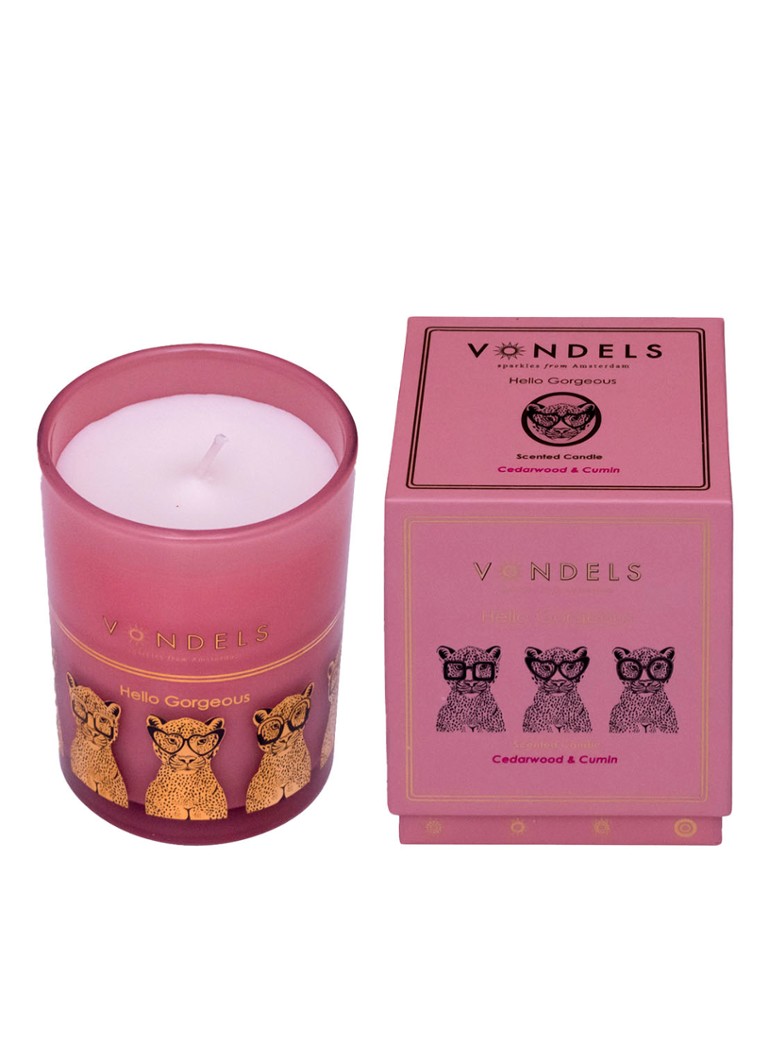 Lumânare parfumată Hello Gorgeous de la Vondels, 250 de grame.
