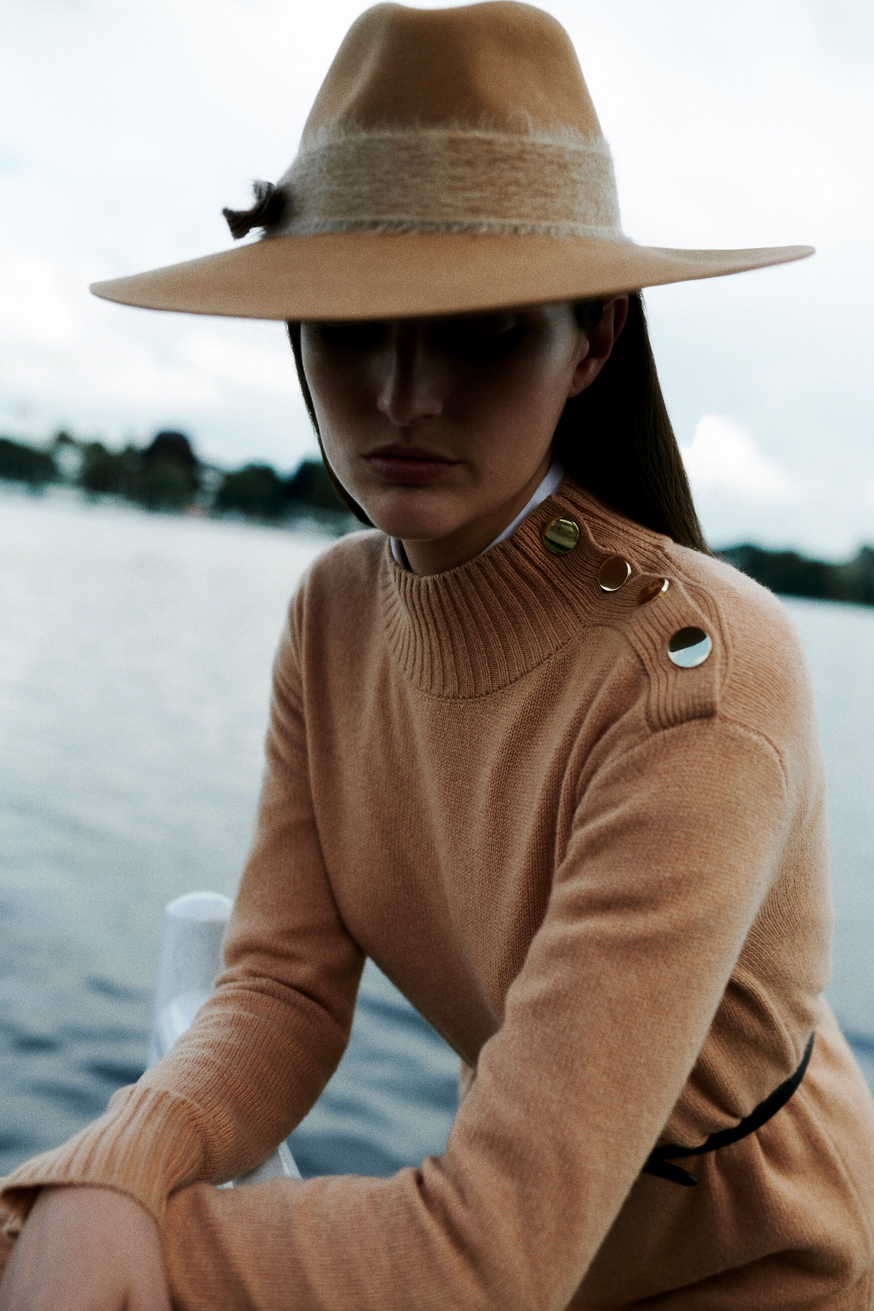 robe solveig camel femme