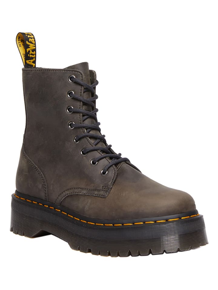 Dr. Martens Leder-Boots in Braun günstig kaufen 41