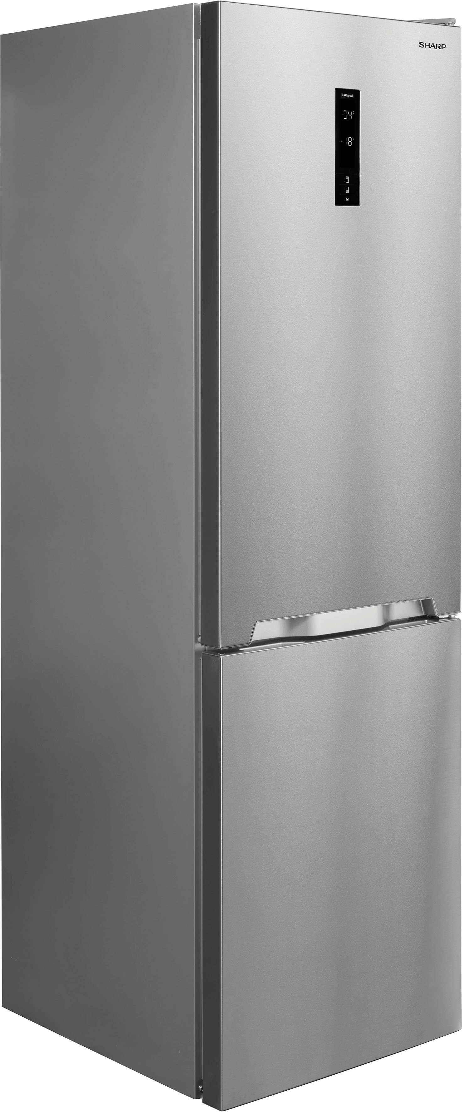 Sharp Kühl-/Gefrierkombination SJ-BA10IEXIC-EU, 186 cm hoch, 59,5 cm breit