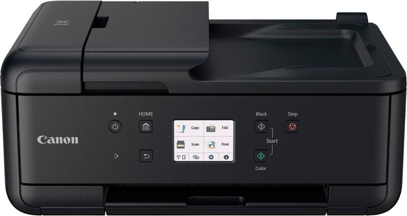 Canon Pixma TR7650 Farb-Tintenstrahl-Multifunktionsdrucker Schwarz