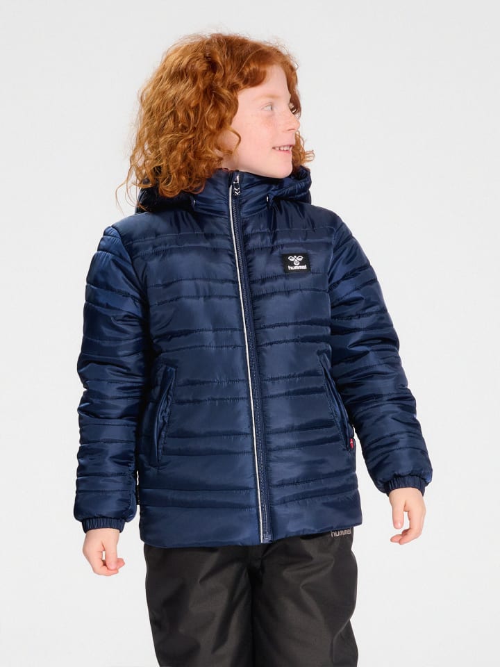 Hummel Hummel Reißverschluss Jacke Hmlbilbo Kinder in BLACK IRIS günstig kaufen