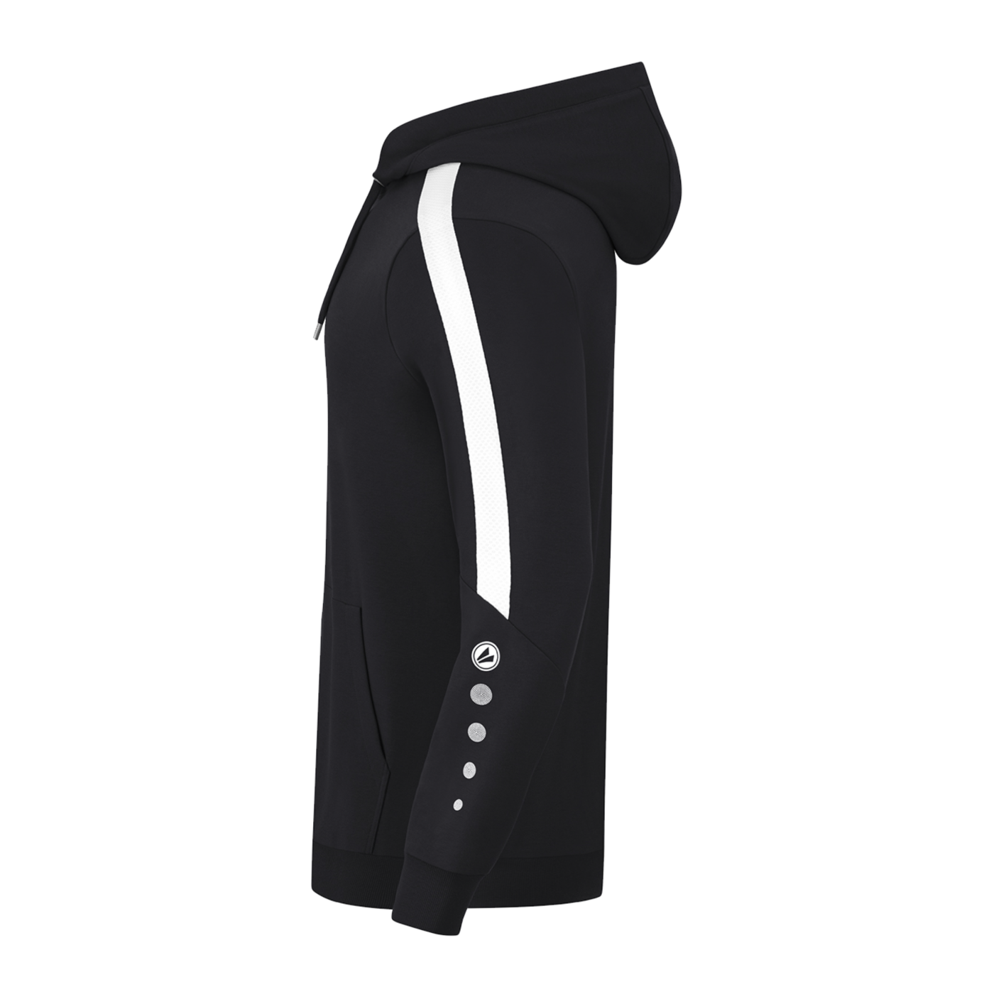 JAKO Power Hoody Kids Schwarz Weiss F800
