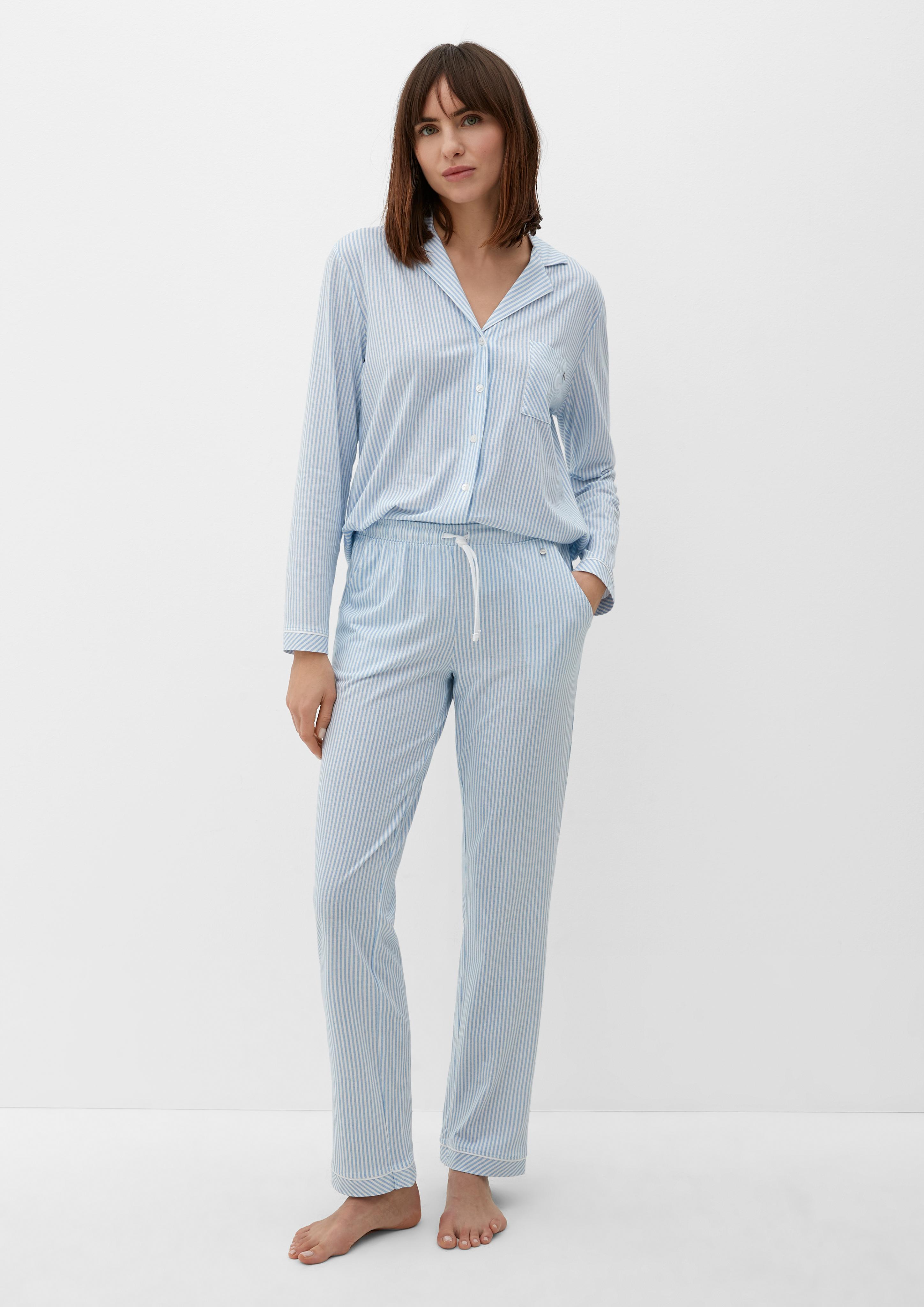 Lange Pyjamahose  6007025-55G1