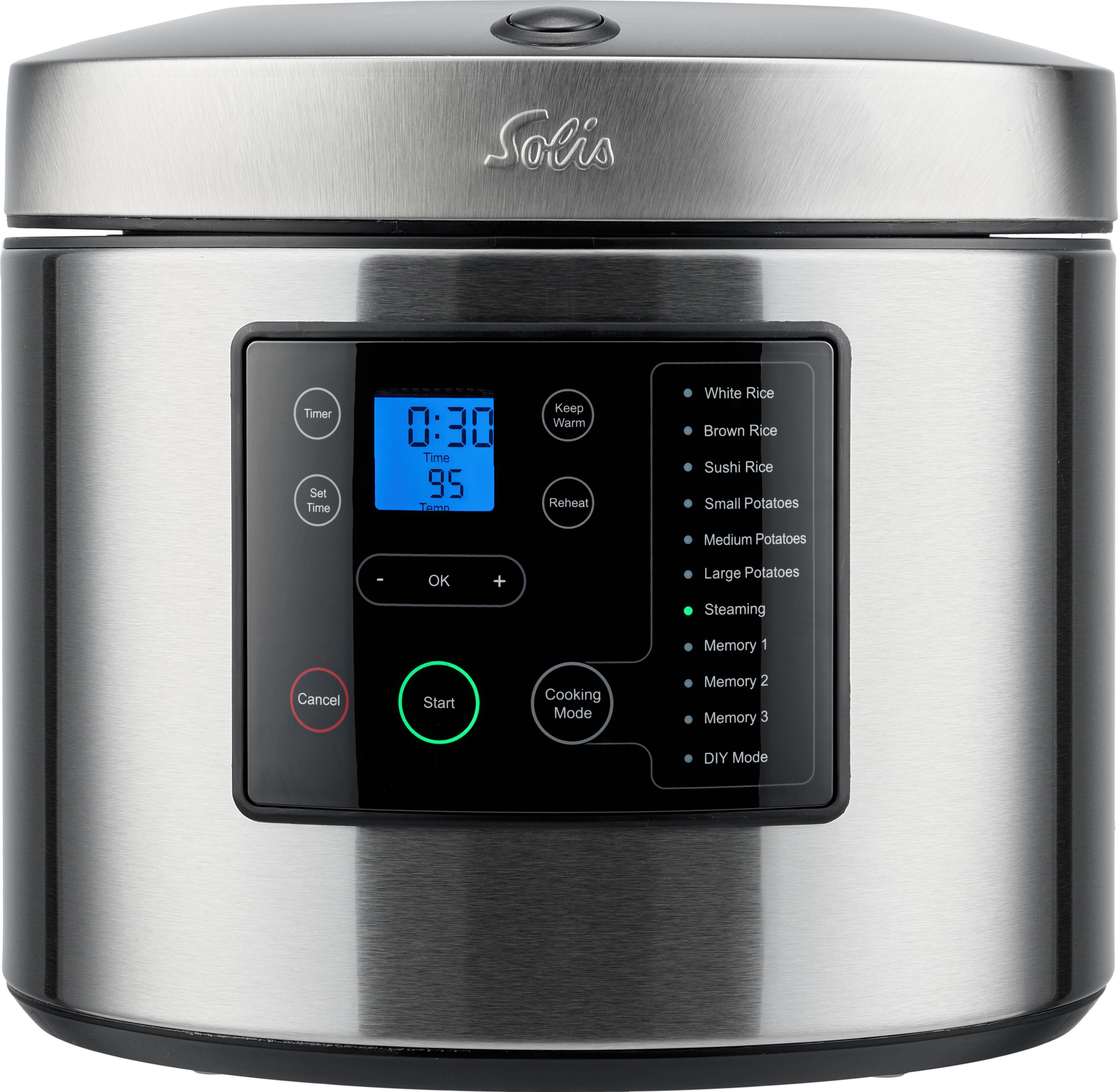 SOLIS OF SWITZERLAND Reiskocher Rice&Potato Cooker (Typ 8161), 860 W