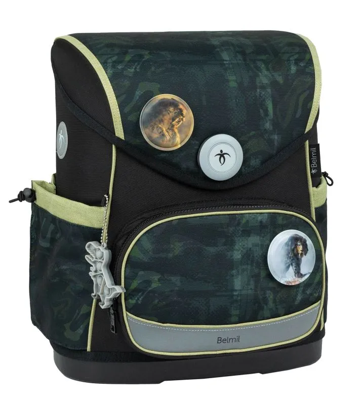 Belmil Premium Compact Plus Schulra﻿nzen-Set 5-tlg - Grey Stone
