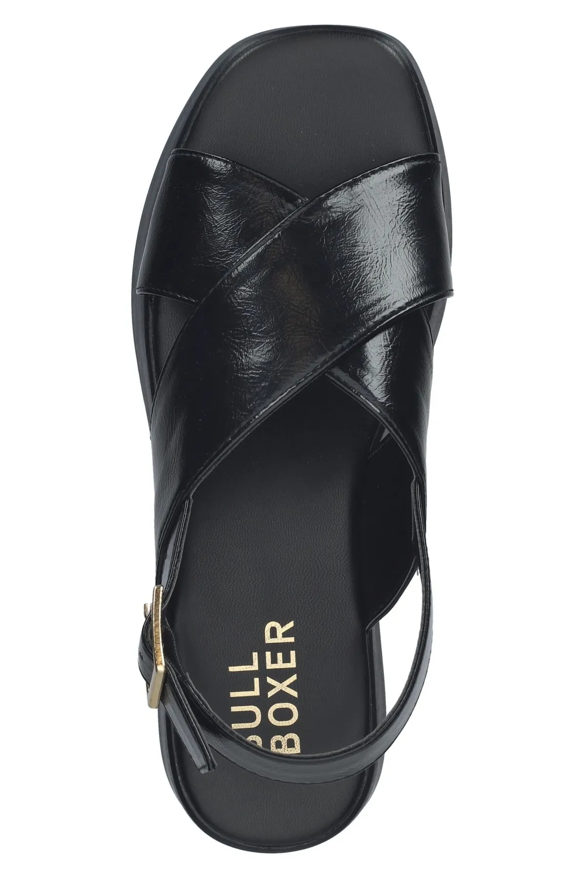 BULLBOXER  Sandalette - Schwarz - Keilabsatz