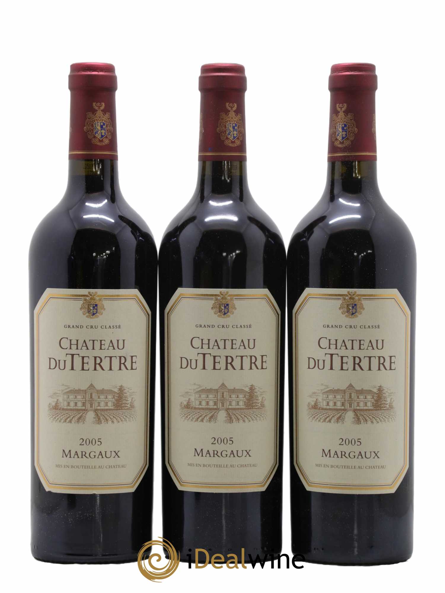 Château du Tertre 5ème Grand Cru Classé  2005 - Lot de 12 Bouteilles