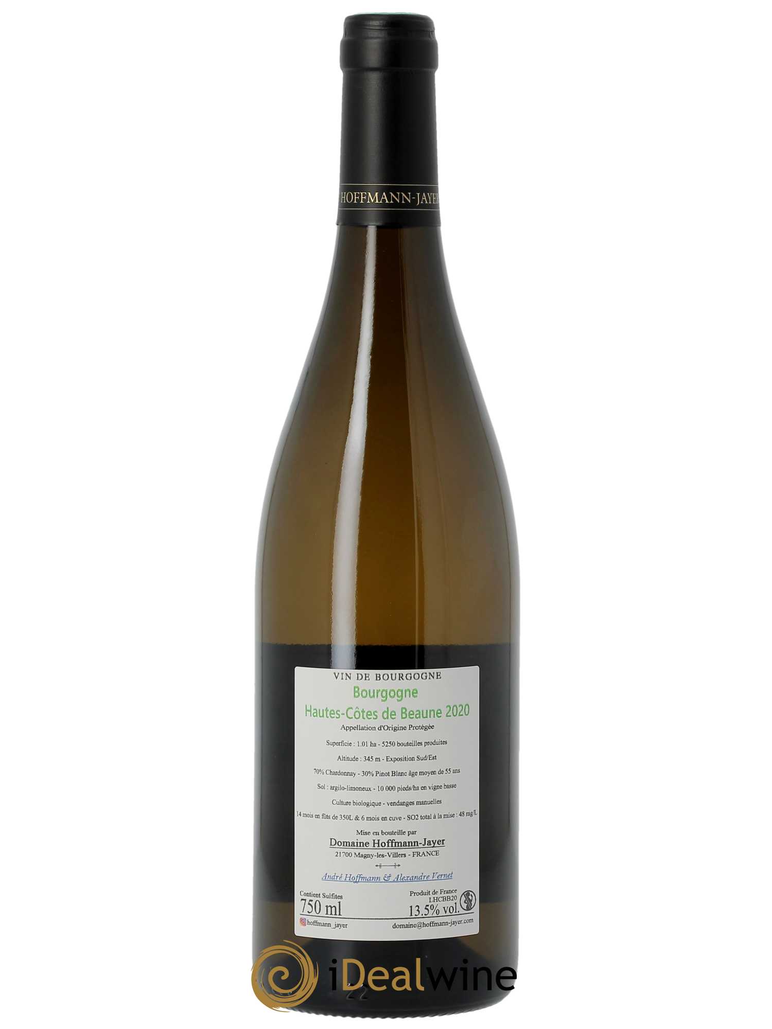 Hautes-Côtes de Beaune Hoffmann-Jayer (anciennement Jayer-Gilles)  2020 - Lot de 1 Bouteille