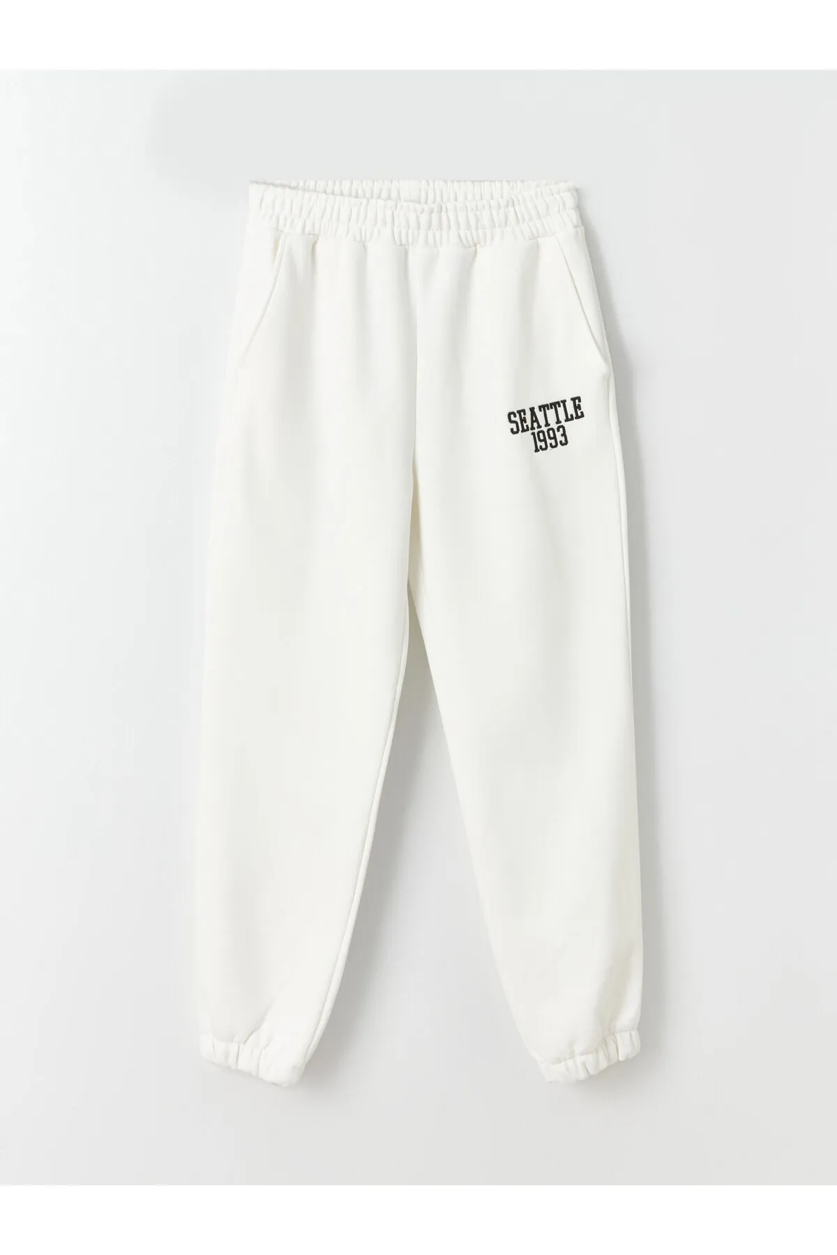 LC Waikiki  Bedruckte Damen-Jogger-Jogginghose mit elastischem Bund
