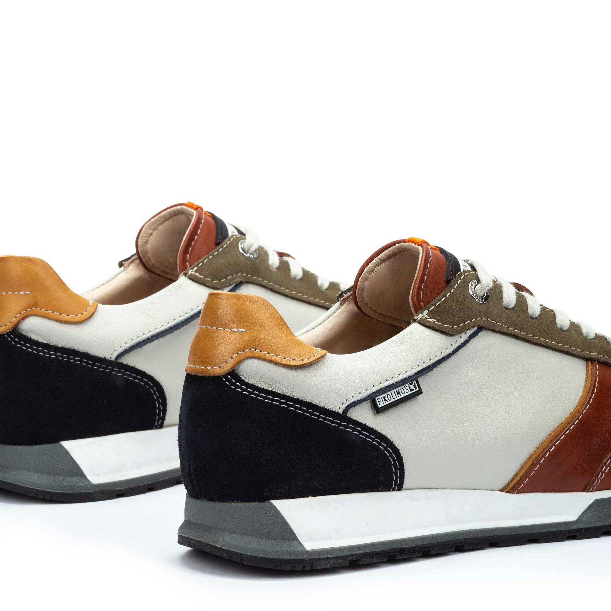 Męskie buty sportowe z łączonej tkaniny - BRICK