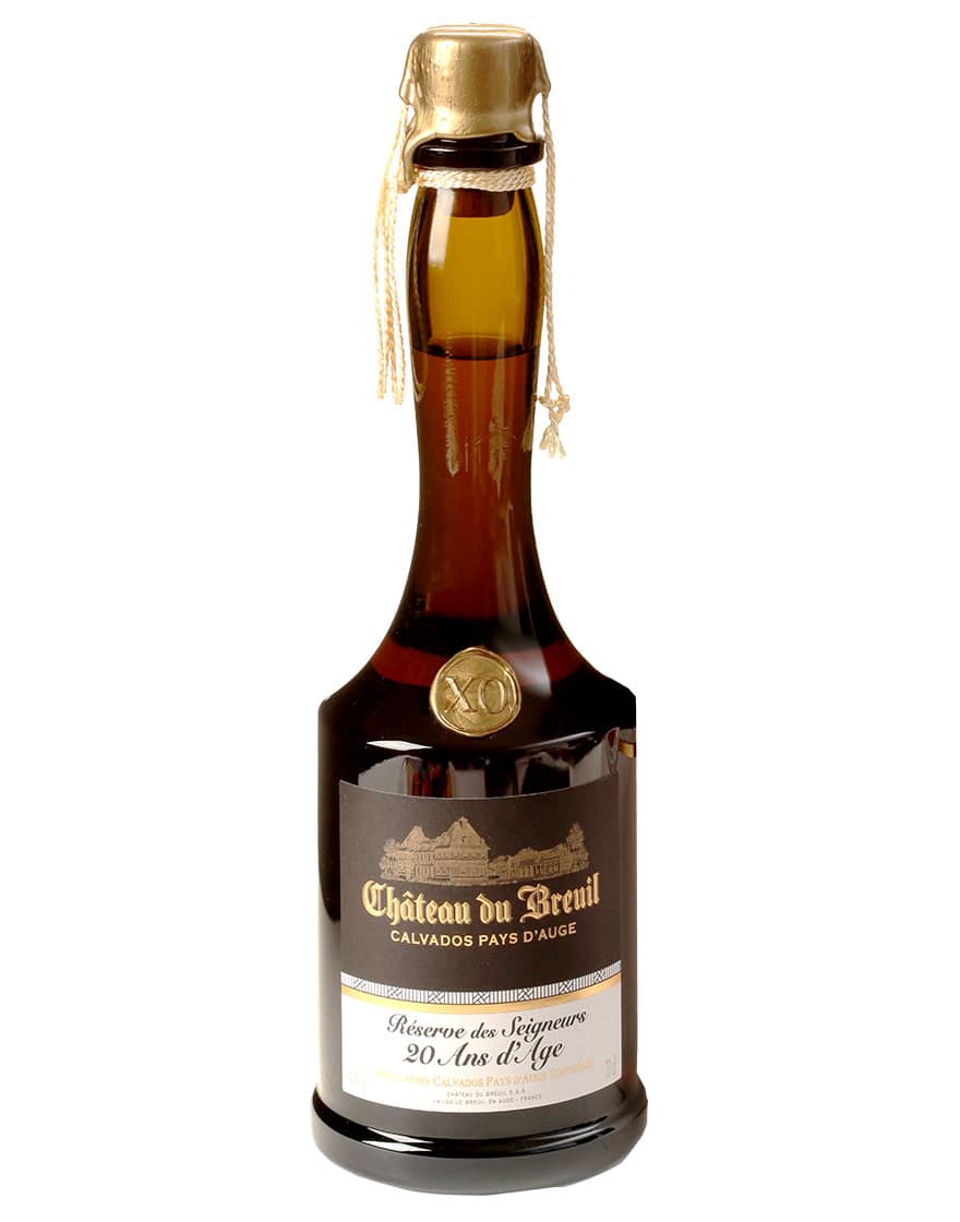 Calvados Pays d'Auge AOC Réserve de Seigneurs XO 20 Ans d'Age Château du Breuil 0,7 ℓ