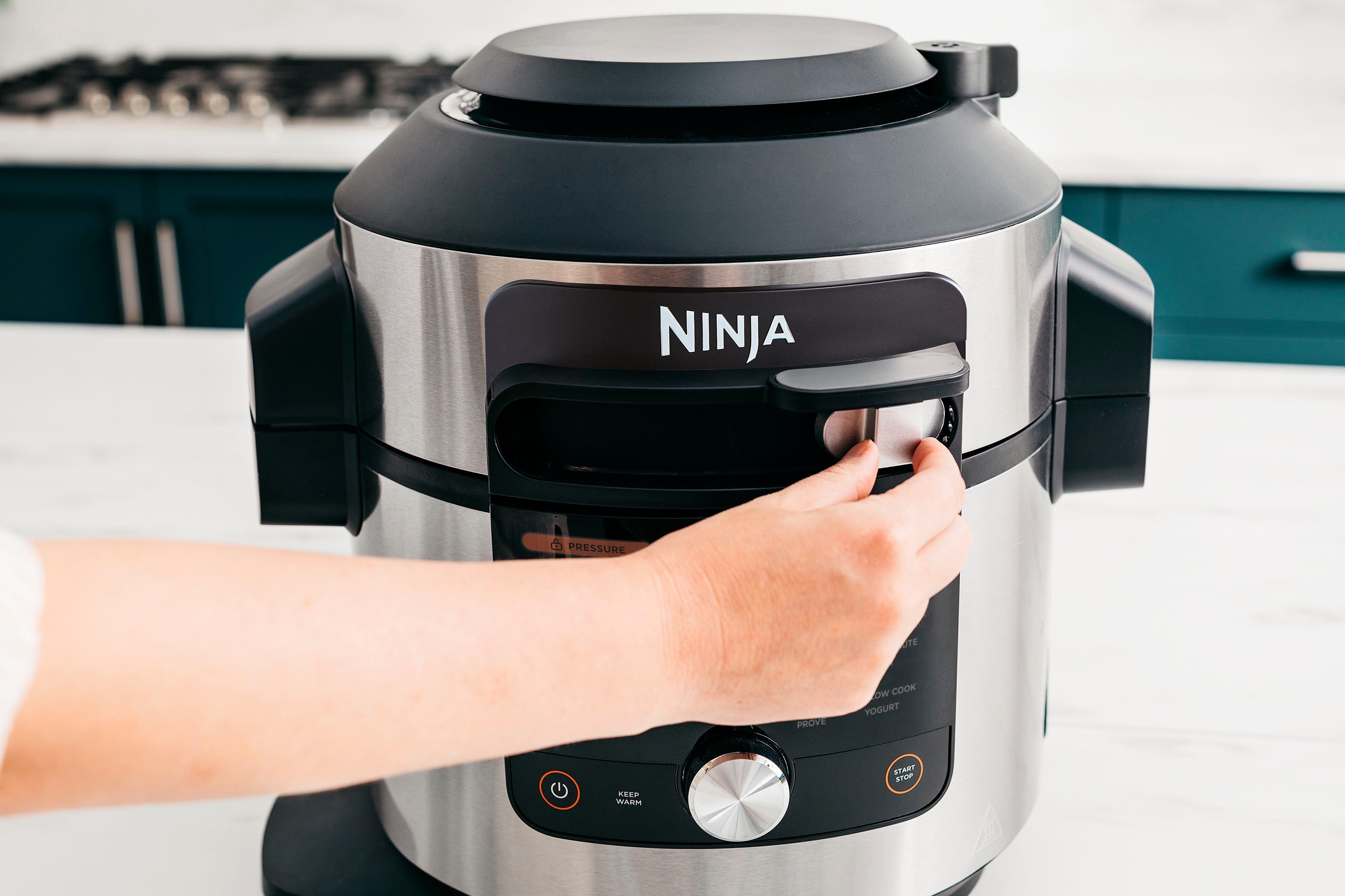 NINJA Multikocher Foodi MAX 14-in-1 SmartLid Multikocher OL750EU, 1760 W, 7,5 l Schüssel