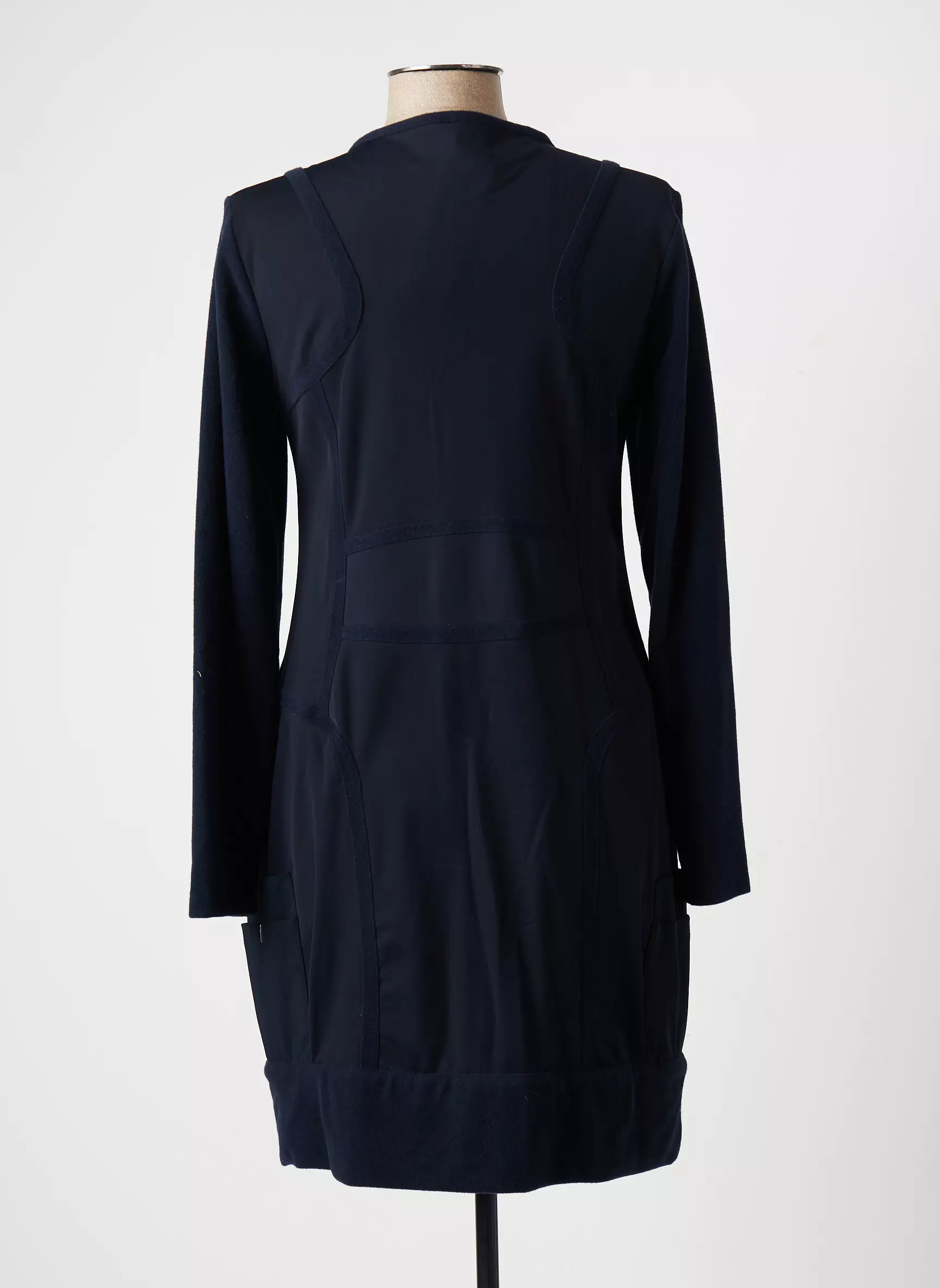 Indies Robes Mi Longues Femme couleur bleu