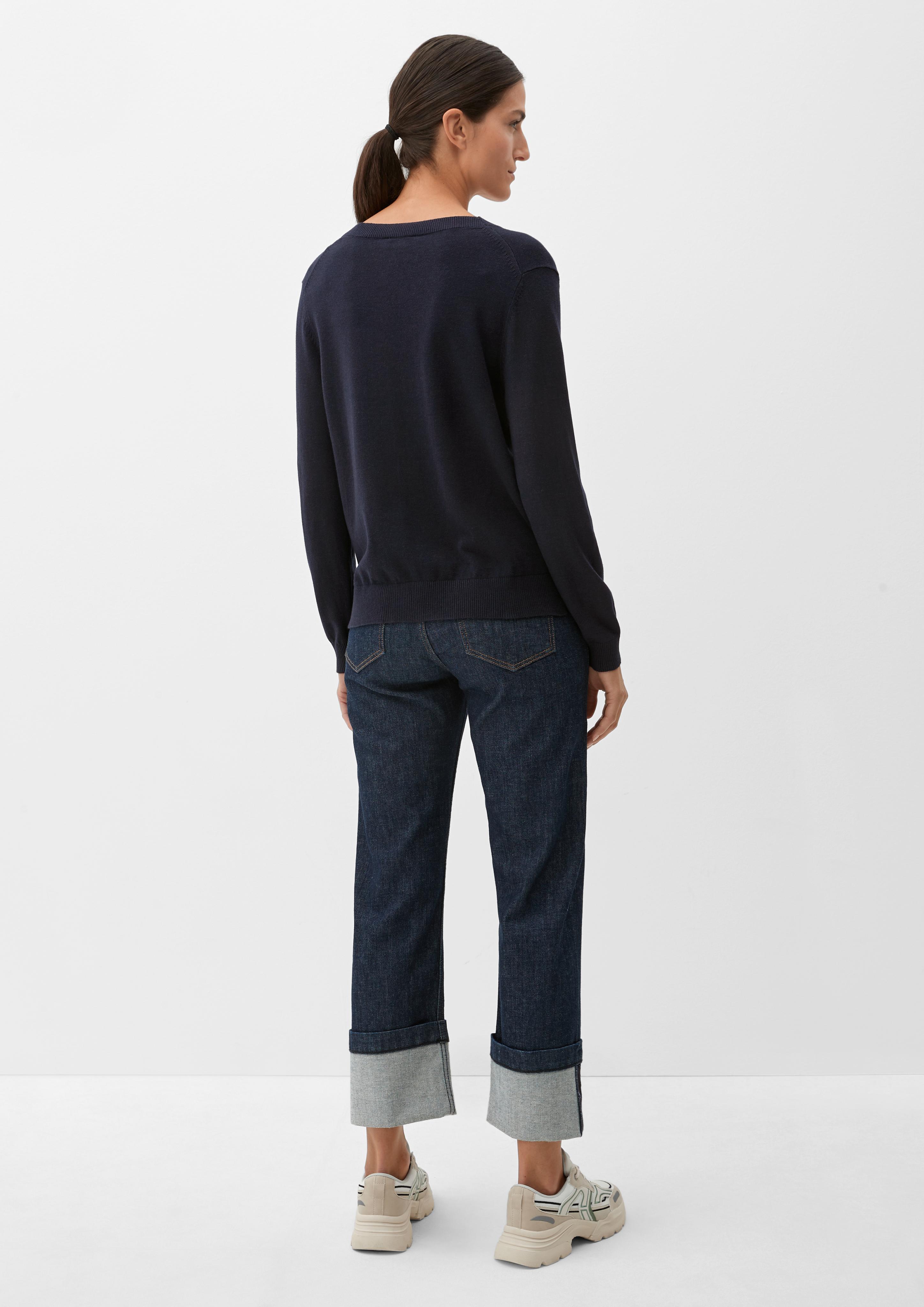 Feinstrickpullover aus Viskosemix  2118888-5959