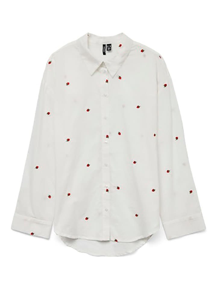 Vero Moda Hemd in Weiß günstig kaufen