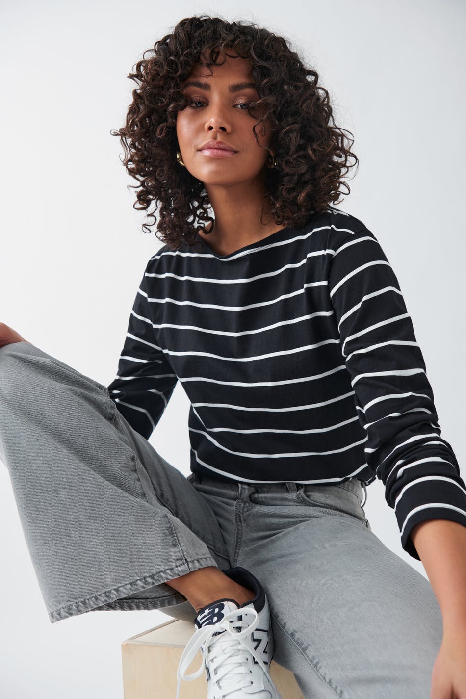 Boatneck ls tee