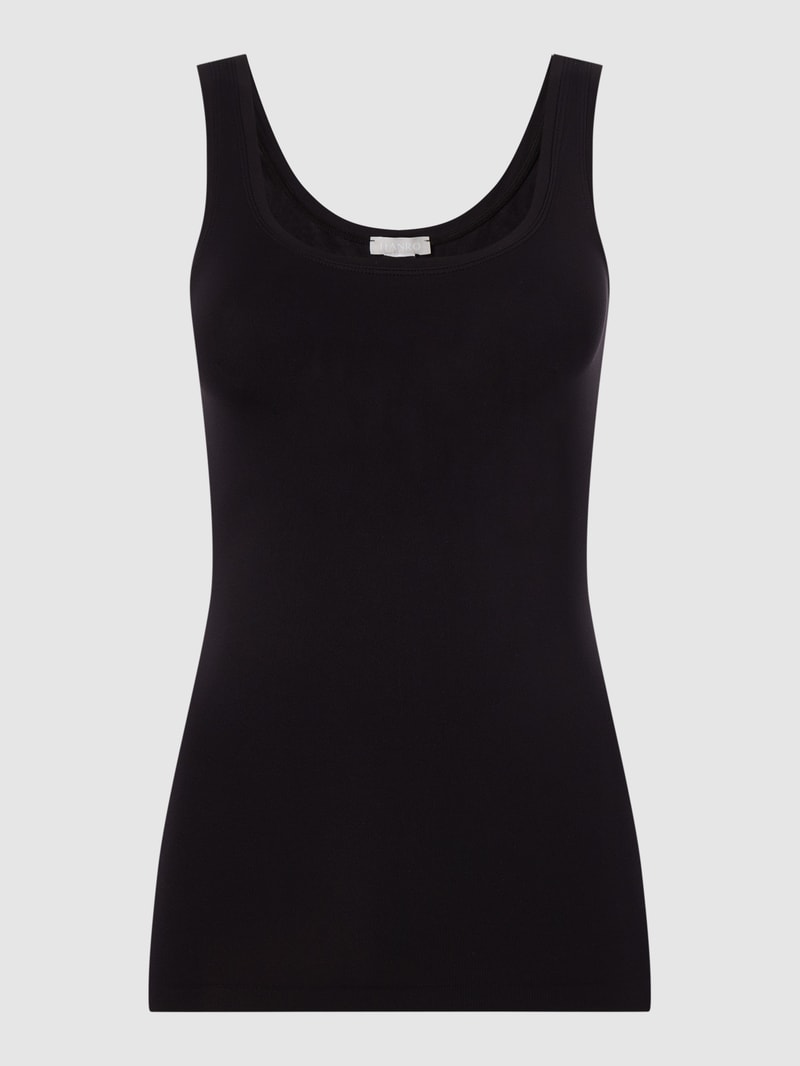 Unterhemd aus Mikrofaser Modell Touch Feeling in schwarz