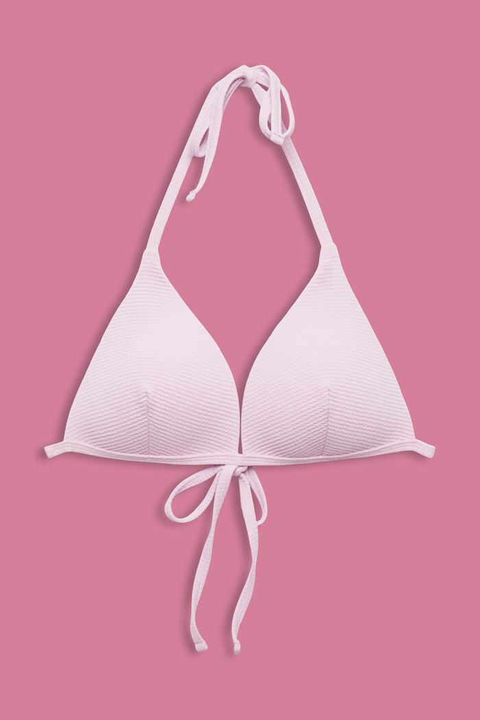 Strukturiertes Triangel-Bikinitop