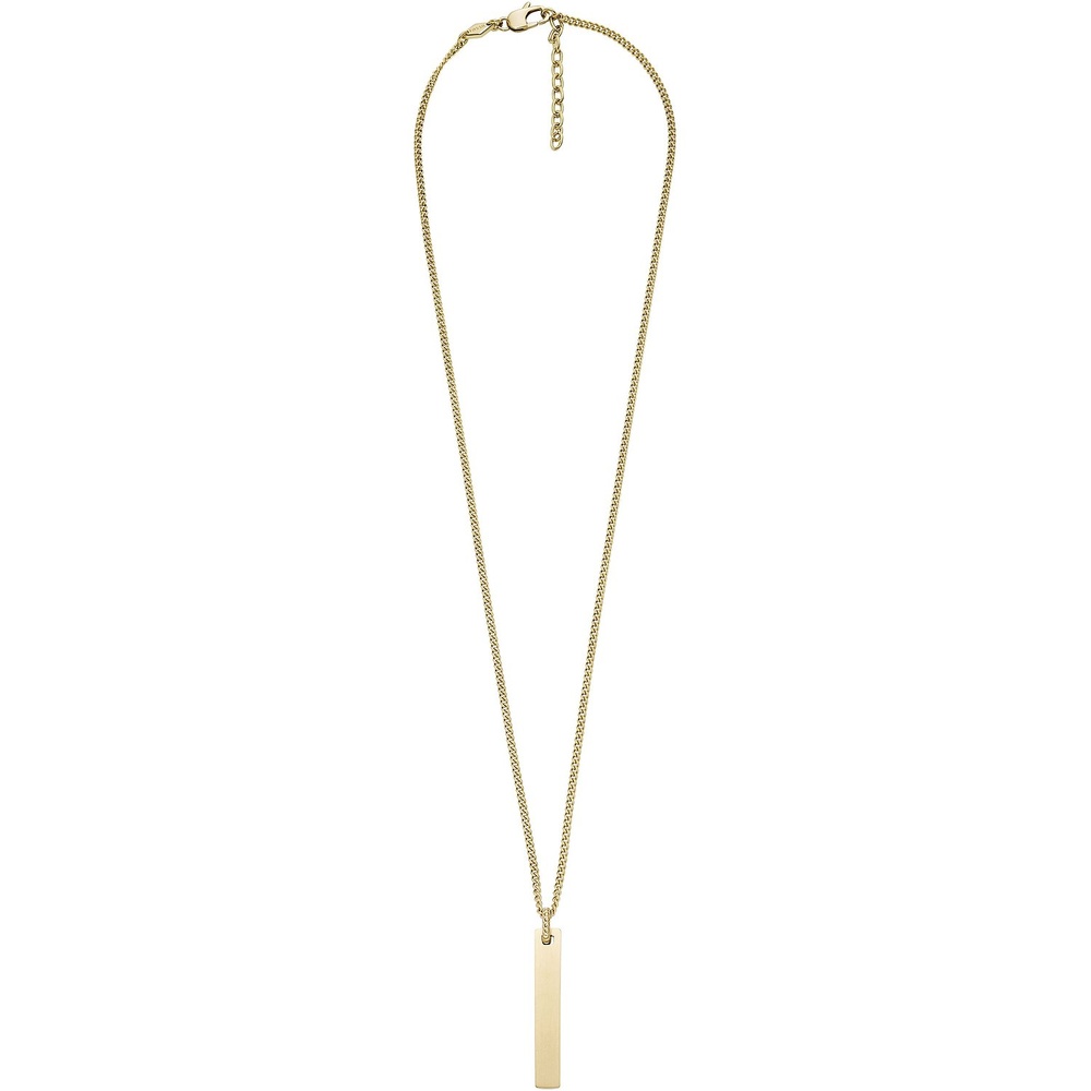 Fossil Chaînette Acier inoxydable collier