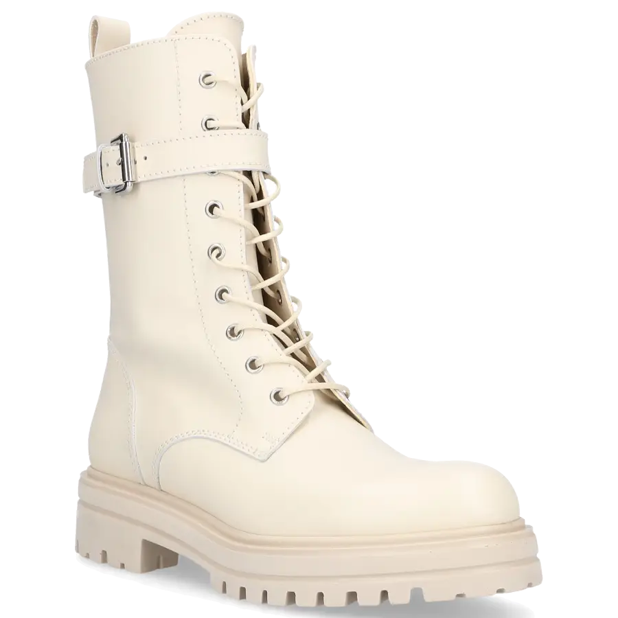 Guglielmo Rotta - Stiefeletten WAIMA Kalbsleder - weiß