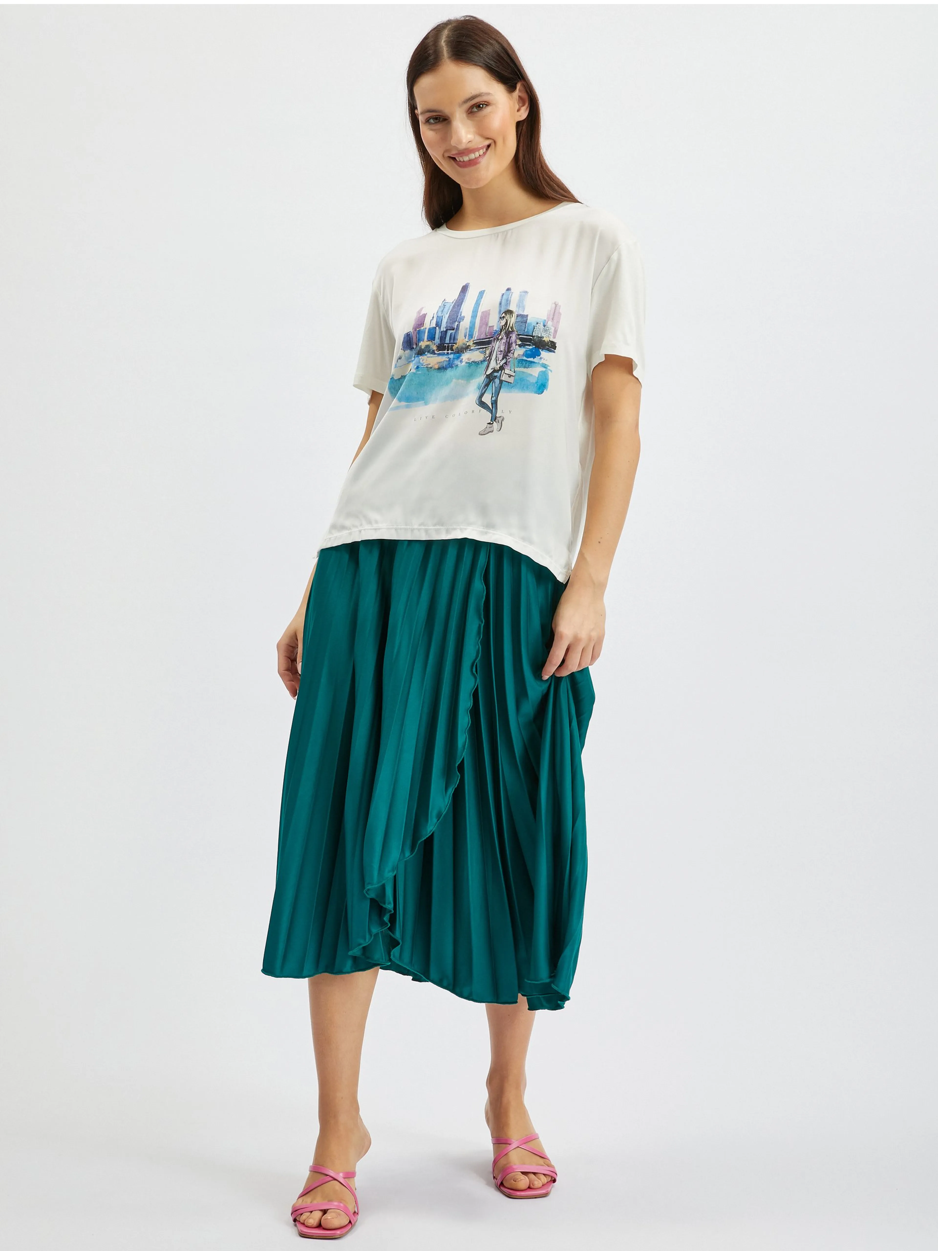 Weißes Damen-T-Shirt von ORSAY