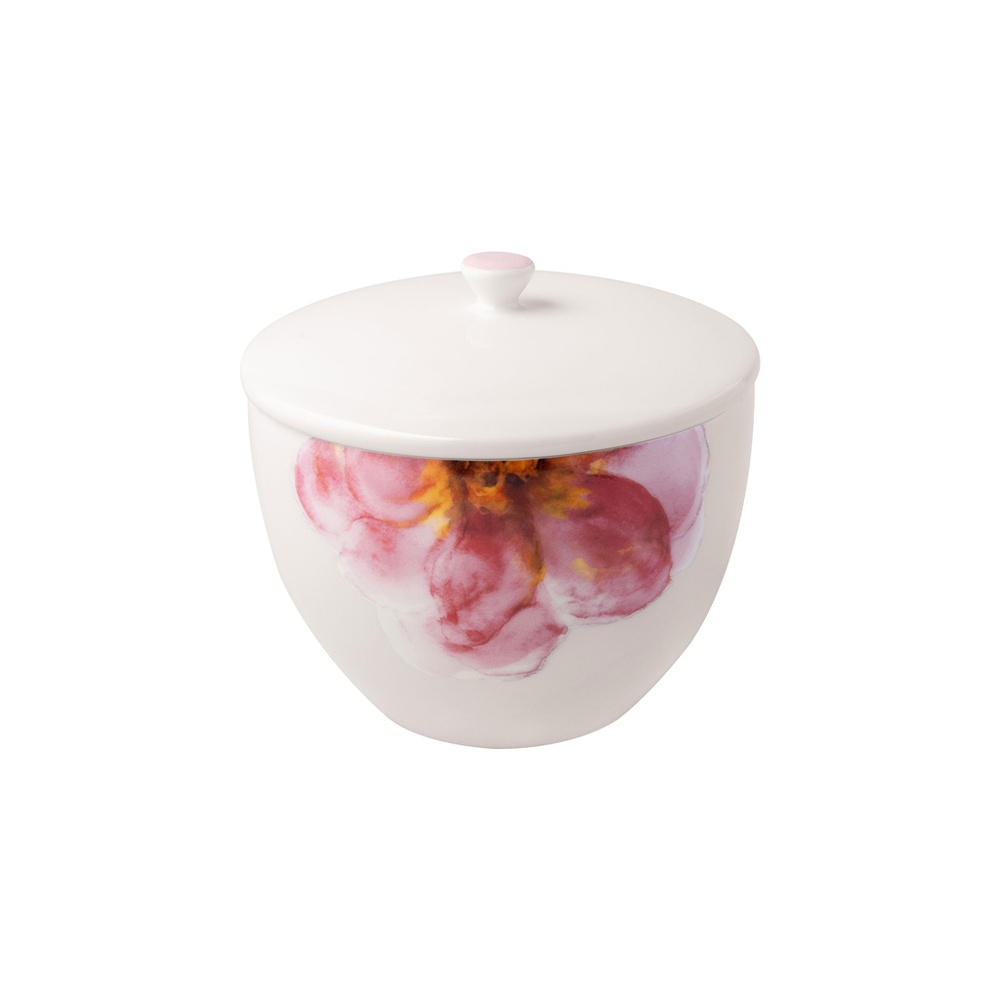Villeroy & Boch Boîte à thé avec couvercle Rose Garden vaisselle