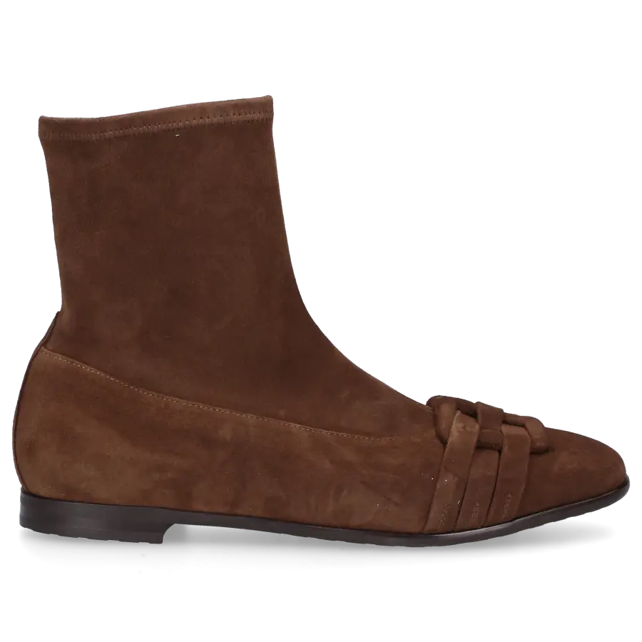 Truman's - Klassische Stiefeletten 9819 Veloursleder - braun
