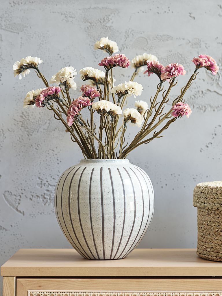 SOFUS Wazon SOFUS Ø21xW21cm szary/brązowy