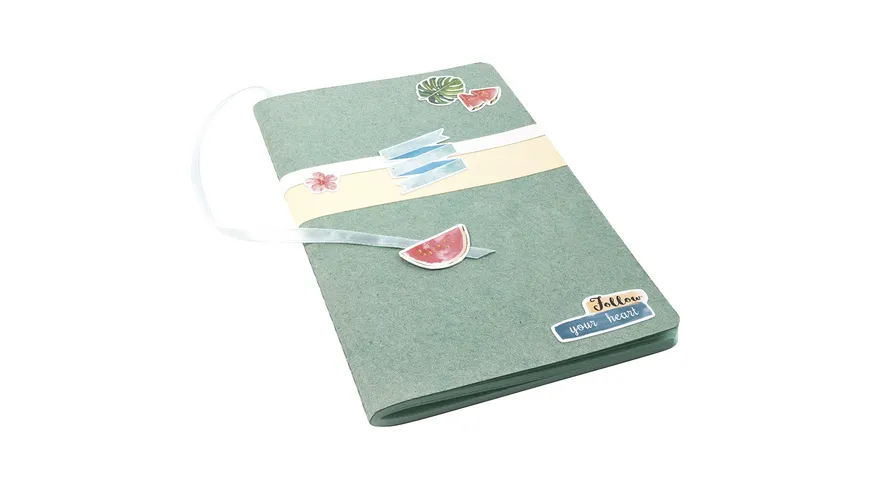 folia Aquarellsticker 5 Blatt 10 x 23cm