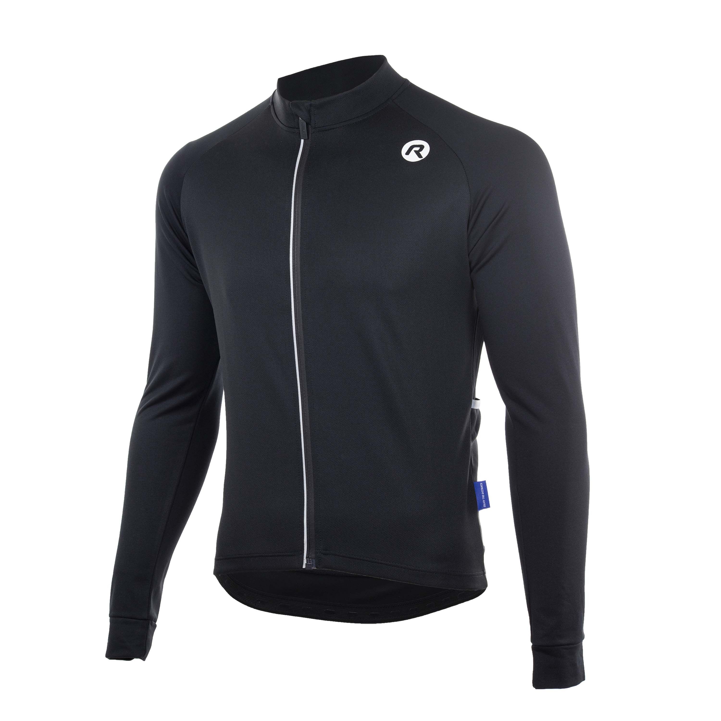 Rogelli Caluso 2.0 Black Herren Langarm-Radtrikot