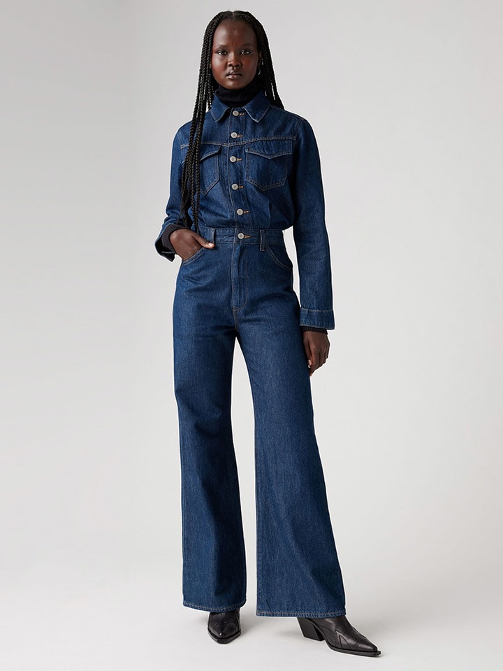 Levi's Jumpsuit in Dunkelblau günstig kaufen