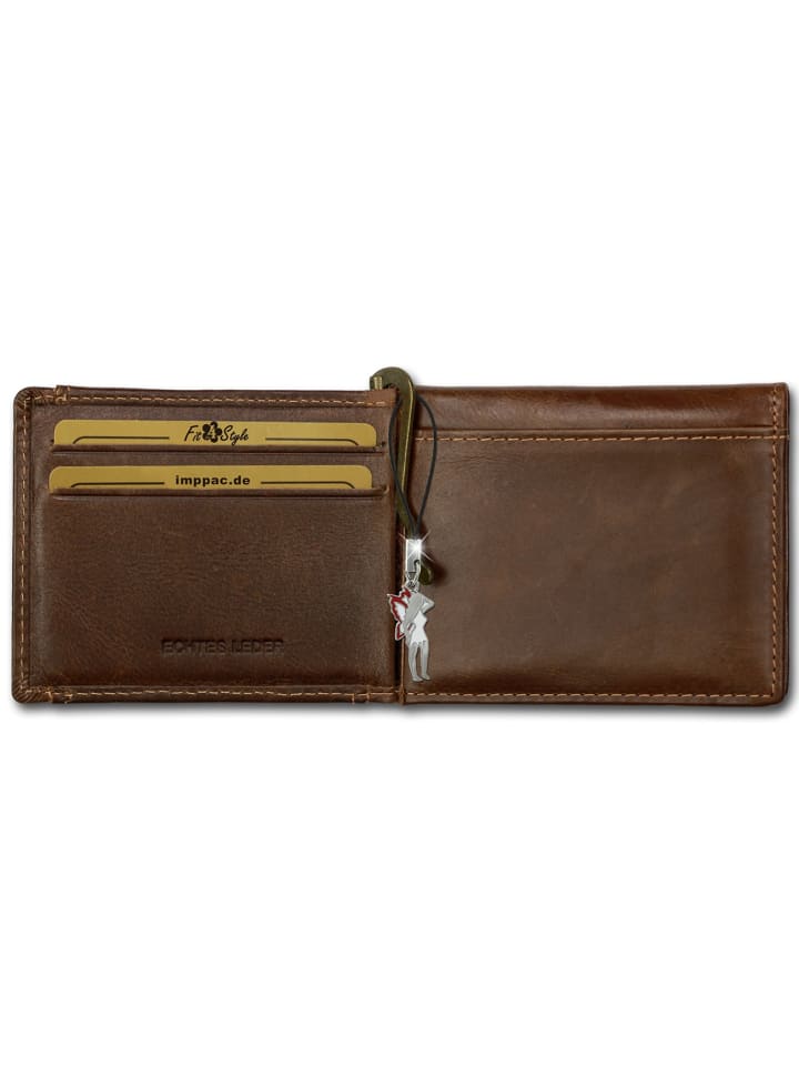Wild Things Only Portemonnaie Leder ca. 11cm breit ca. 8cm hoch günstig kaufen onesize
