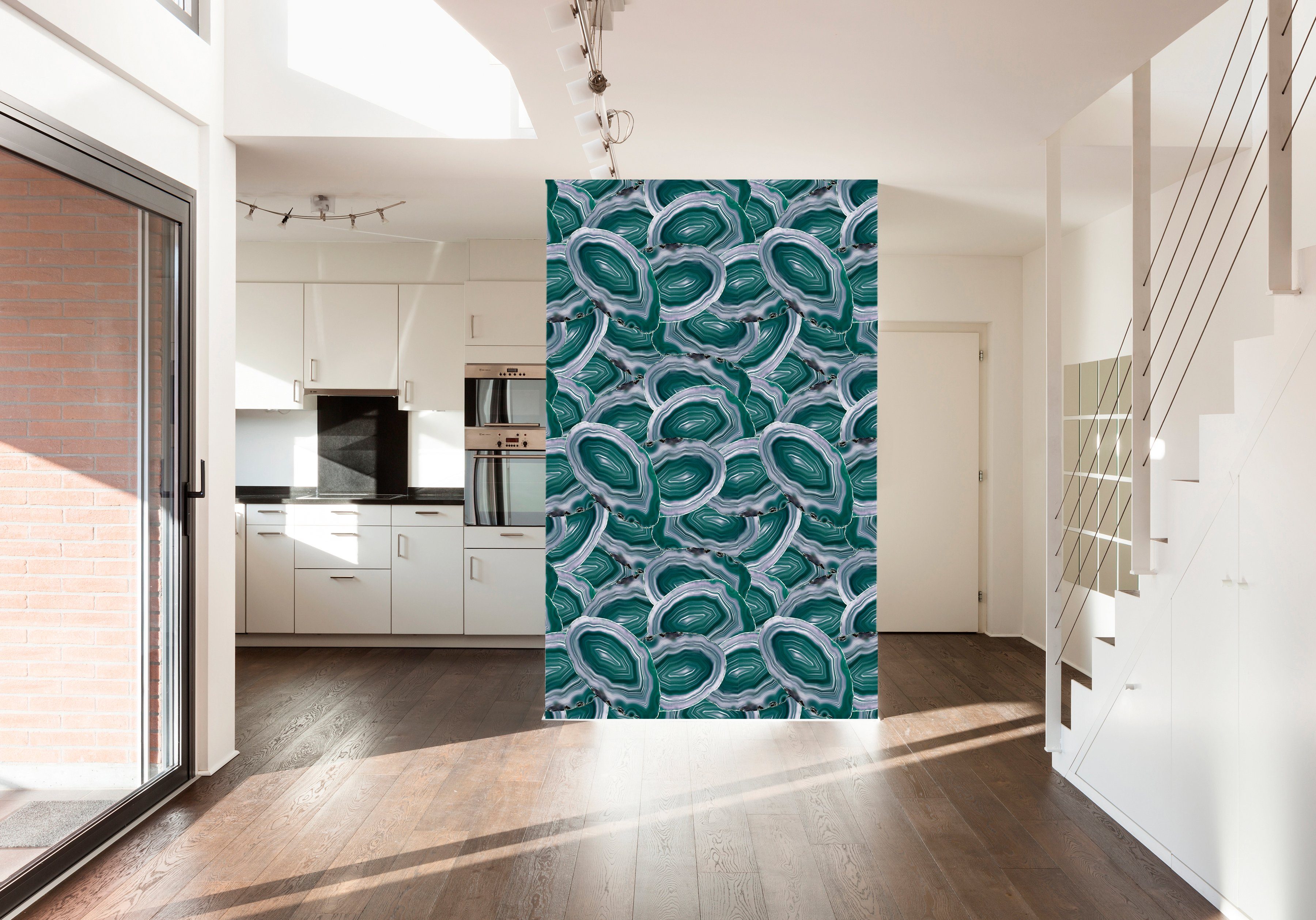 queence Vinyltapete Afea, Steinoptik, 90 x 250 cm, selbstklebend