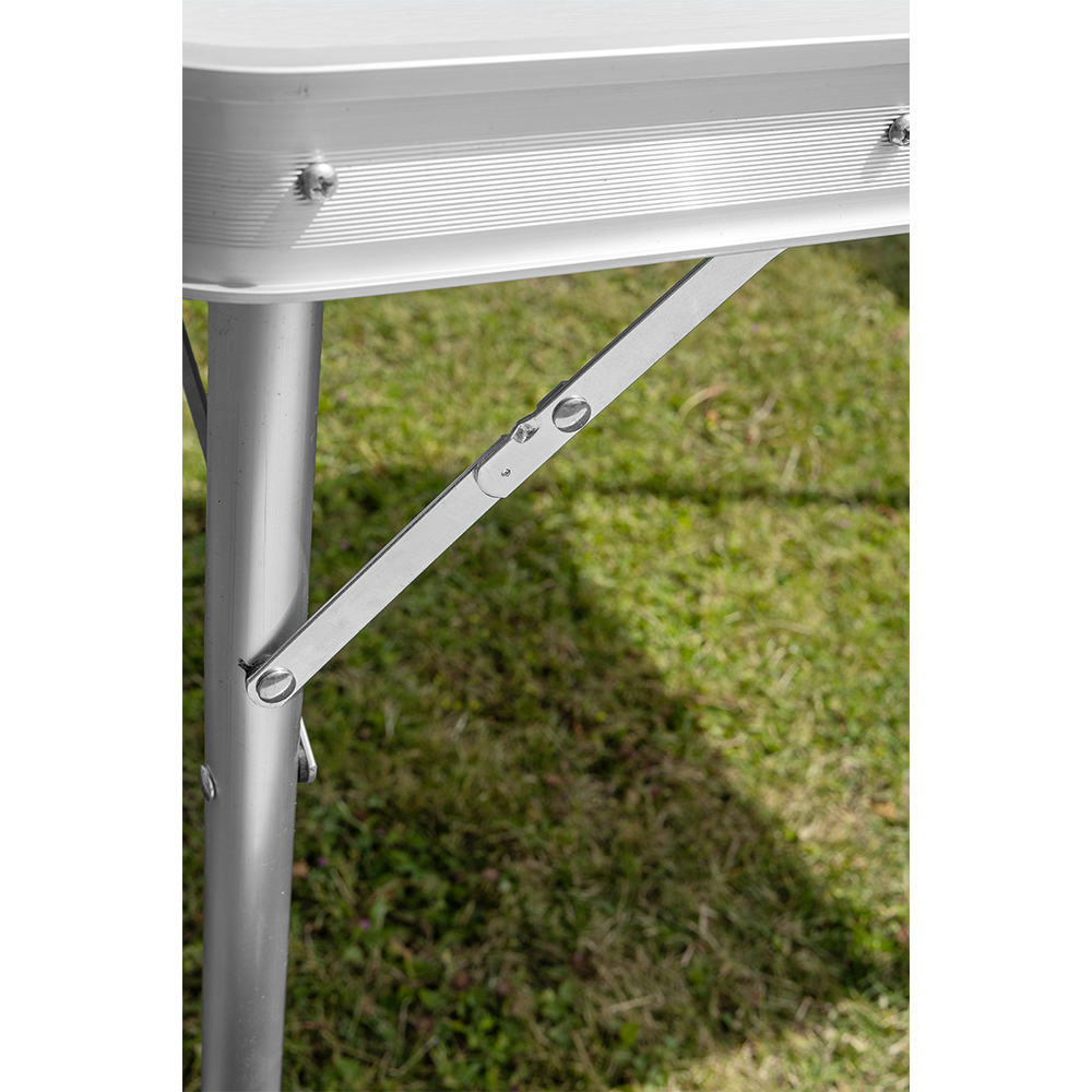 Better Home Camping Klappbarer Tisch Set 3tlg., Aluminium weiß