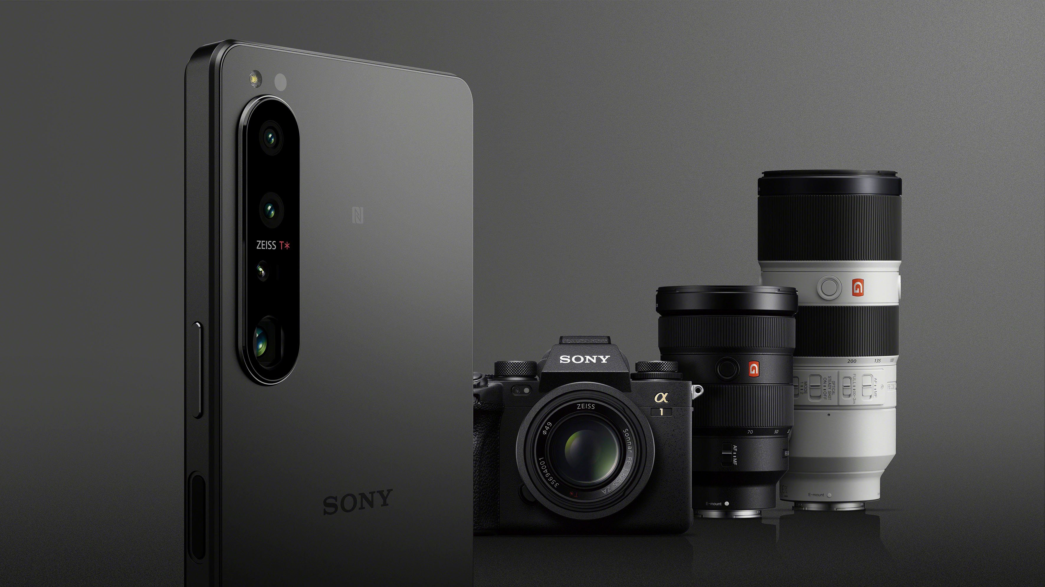 Sony XPERIA 1 IV 5G Smartphone (16,51 cm/6,5 Zoll, 256 GB Speicherplatz, 12 MP Kamera)