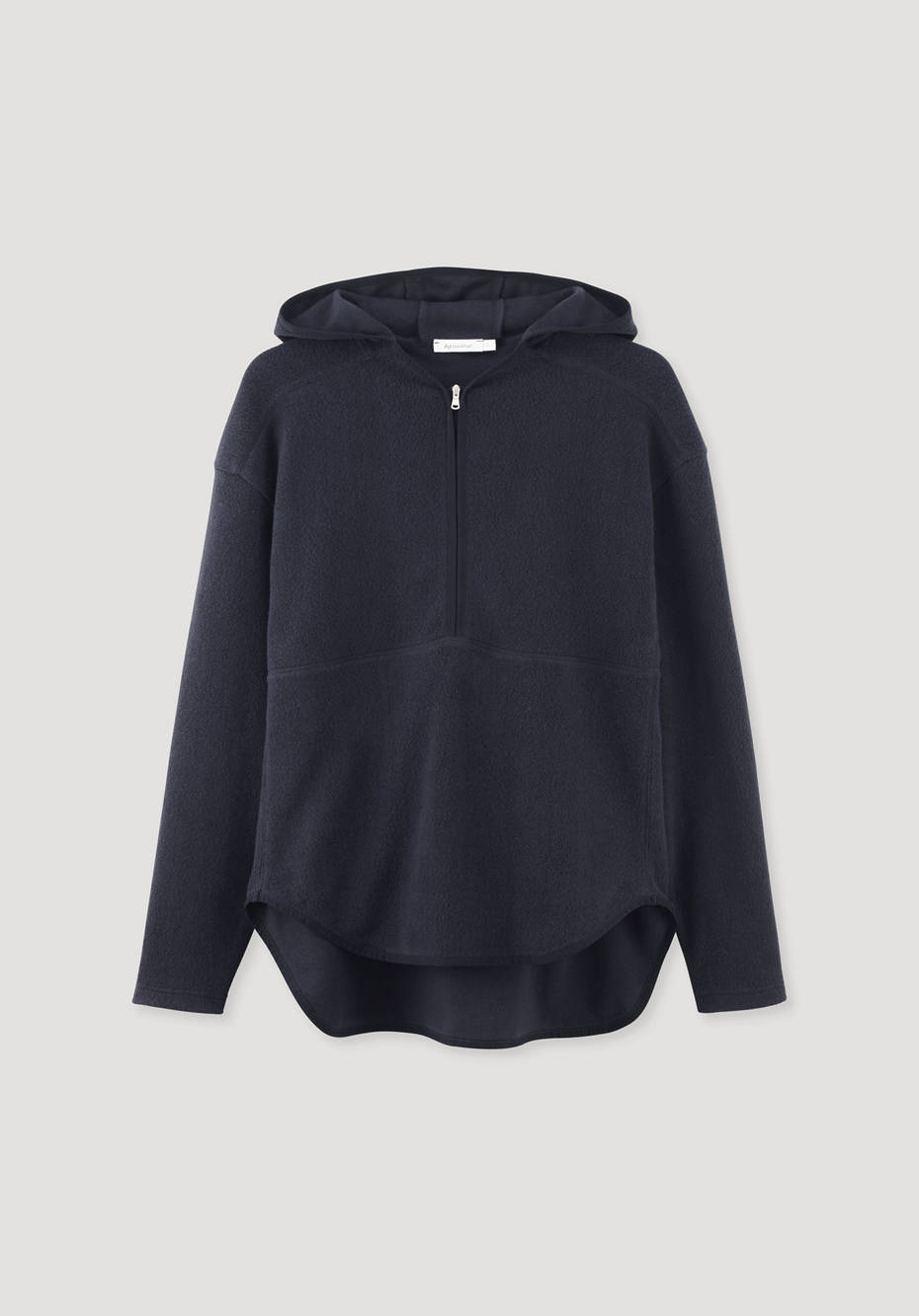 Fleece-Hoodie aus reiner Bio-Baumwolle